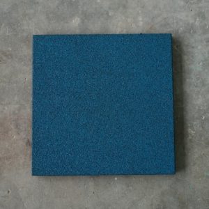 Gumová dlažba ECOTILE 500 x 500 mm - modrá